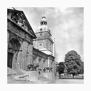 Entrance Gate State Museum Hesse Darmstadt, Deutschland, 1938, Gedruckt 2021