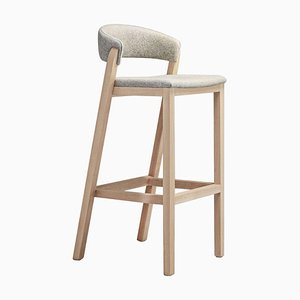 Cream Oslo Stool by Pepe Albargues