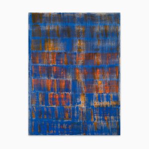Feuer und Eis, Abstraktes Gemälde, 2020