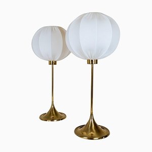 B-024 Table Lamps from Bergboms, 1960s, Sweden, Set of 2