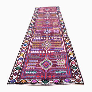 Alfombra Oushak turca vintage morada