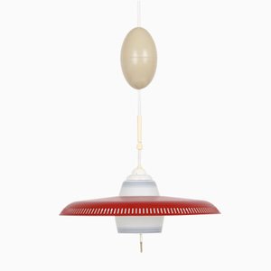 Vintage Danish Pendant Lamp by Bent Karlby for Lyfa