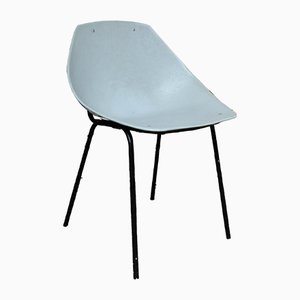 Grauer Coquillage Stuhl von Pierre Guariche für Meurop, 1960er