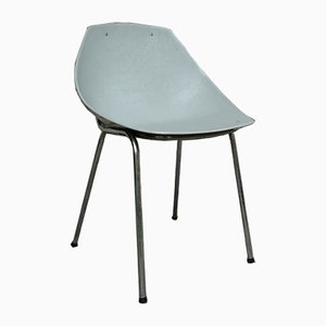 Gray Coquillage Chair by Pierre Guariche for Meurop, 1960s