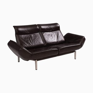 Ds-450 Brown Leather Sofa by Thomas Althaus for De Sede