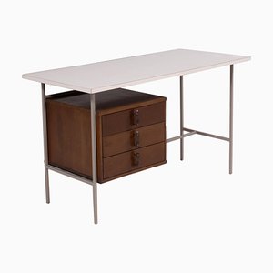 Formica and Walnut Desk from Knoll & Drake, 1950s