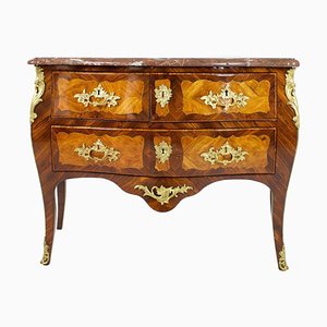 Louis XV Style Sauteuse Chest of Drawers by P .Russel