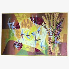 Wall Tapestry by Simon Chaye, 1950