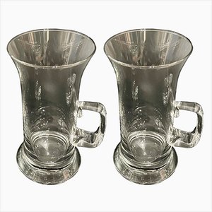 Mid-Century Irish Coffee Glasses in Crystal from Bodum, Denmark, Set of 2