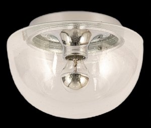 Lampada da soffitto o da parete Mid-Century di Limburg, Germania, anni '70