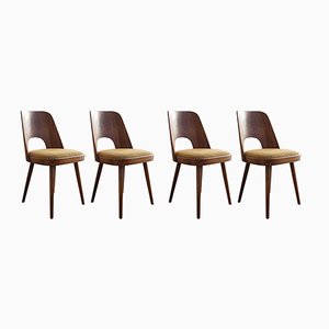 Dining Chairs by Oswald Haerdtl for TON, 1960s, Set of 4