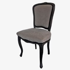 Black & Grey Neo-Baroque Chair