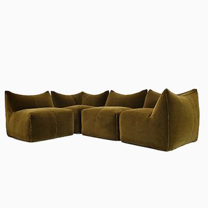 Le Bambole Modular Sofa by Mario Bellini for B&B Italia, 1978, Set of 4