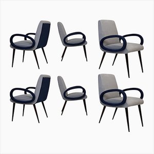 Vintage Armchairs, 1960s, Set of 4