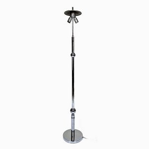 Large Sculptural Floor Lamp in Chromed Steel with Ball-Shaped Details, West-Germany, 1960s