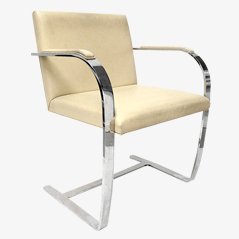 BRNO Flat Base Chair by Ludwig Mies van der Rohe, 1970s