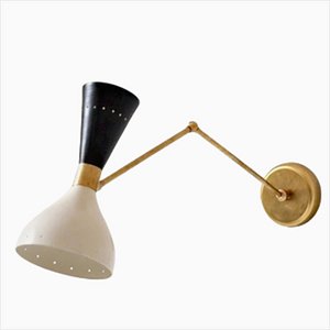 Articulated Sconce in Brass