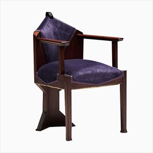 Fauteuil Art Déco d'École d'Amsterdam, 1930s