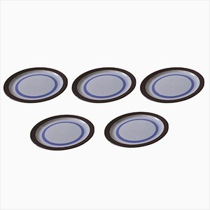 Vintage Ceramic Dinner Plates from Gabriel, Set of 5