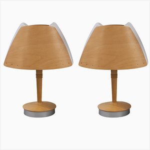 Vintage Harmonie Modell Tischlampen von Soren Eriksen für Lucid, 1990er, 2er Set
