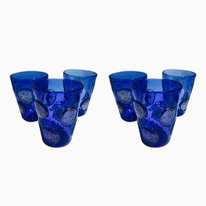 Italian Murano Water Glasses, 2004, Set of 6