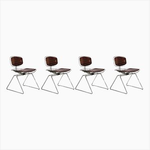 Beaubourg Dining Chairs by Michel Cadestin, 1970s, Set of 4
