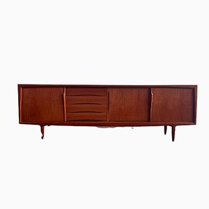 Credenza Mid-Century in teak di Axel Christensen Odder per Odder Møbler, Danimarca