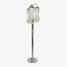 Lampadaire Vintage en Verre Murano par Mazzega, 1970s