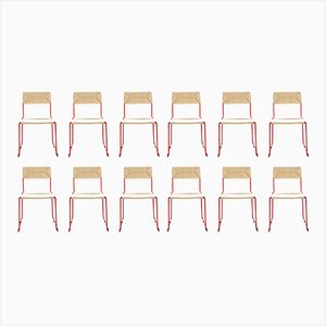 Chaises N. 160 dans le style de Pirela Atelier, 2000s, Set de 12