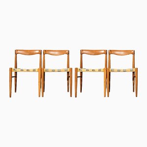 Chairs by H.W. Klein for Bramin, Set of 4