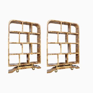 French Bookcases, 1950s, Set of 2