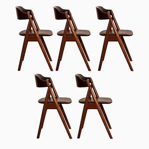 Danish Chairs by Frode Holme, Set of 5