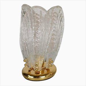 Italienische Petali Tischlampe aus Muranoglas, 1970er