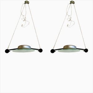 Pendant Lights by Michele De Lucchi for Artemide, 1985, Set of 2
