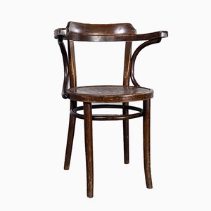 Large Vintage Open Back Bentwood Dining Armchair, 1960s
