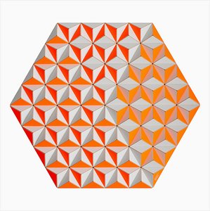 CIS-2 Topographie Wandskulptur von Sebastian Welzel Design