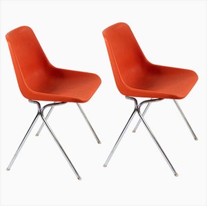 Dining Chairs by Robin Day for Overman, Set of 2