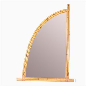 Espejo Sails de ratán, años 70