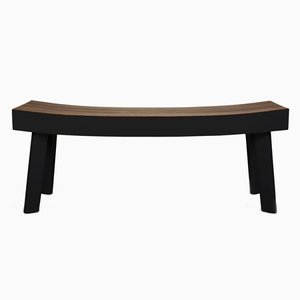 Ipe Bench in Black by Luca Nichetto