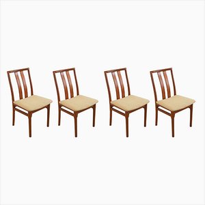 Chaises en Teck, Danemark, Set de 4