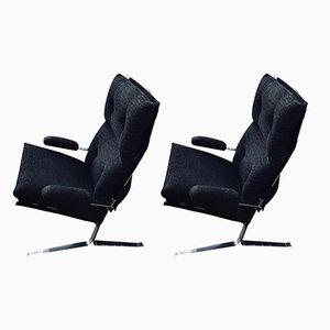 French Joker Armchairs, 1960, Set of 2