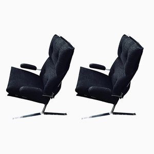 Set of French Joker Armchairs, 1960