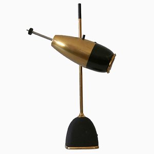 Mid-Century Modern Model No 577 Desk Light by Oscar Torlasco for Lumi, Italy, 1960s