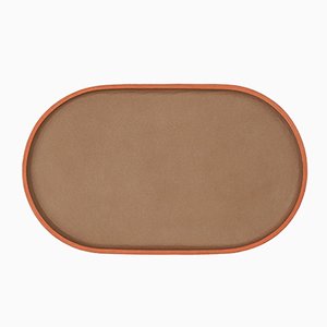 Plato Beige Tray Oval No.02 Defne Koz for Uniqka