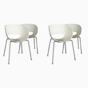 Orbit Chairs in Plastic, Set of 4