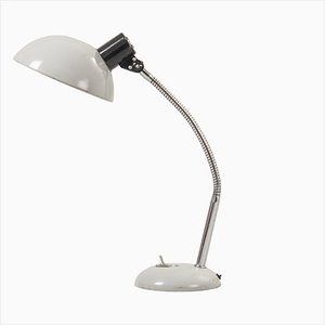 Mid-Century Grey Table Lamp in the style of Kaiser Idell, France, 1950s