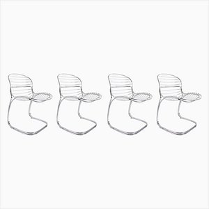 Dining Chairs by Gastone Rinaldi for Rima, 1975, Set of 4