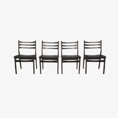 Mid-Century Dining Chairs from Topform, 1950s, Set of 4