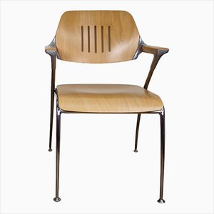 Silla de comedor Golf de Francesco Zaccone para Thonet, años 70