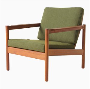 KK161 Easy Chair by Kai Kristiansen for Magnus Olesen